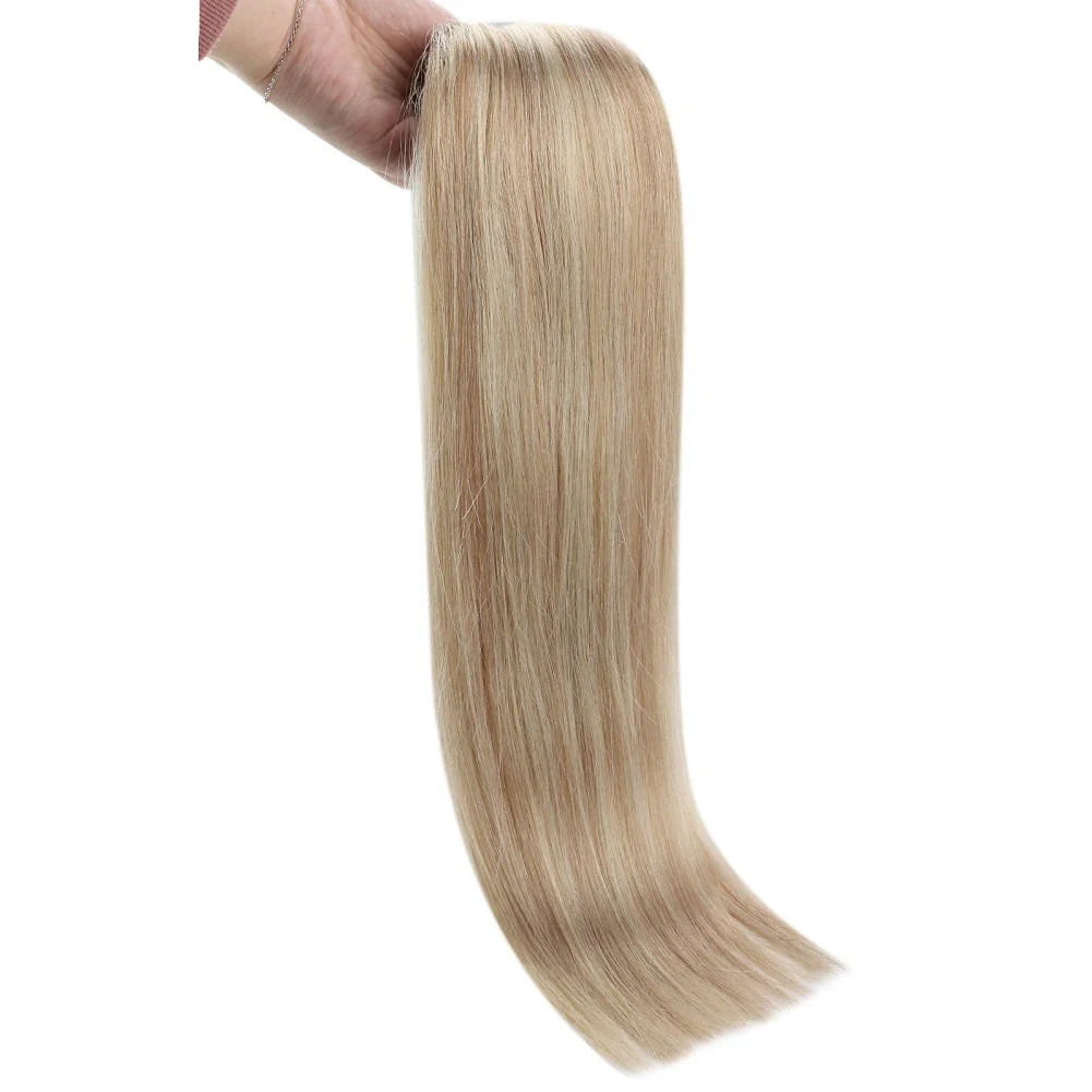 [Pre-Sale] Clip in hair extensions Blonde Highlights with Light Pink Blonde #P18/613 - Image 7