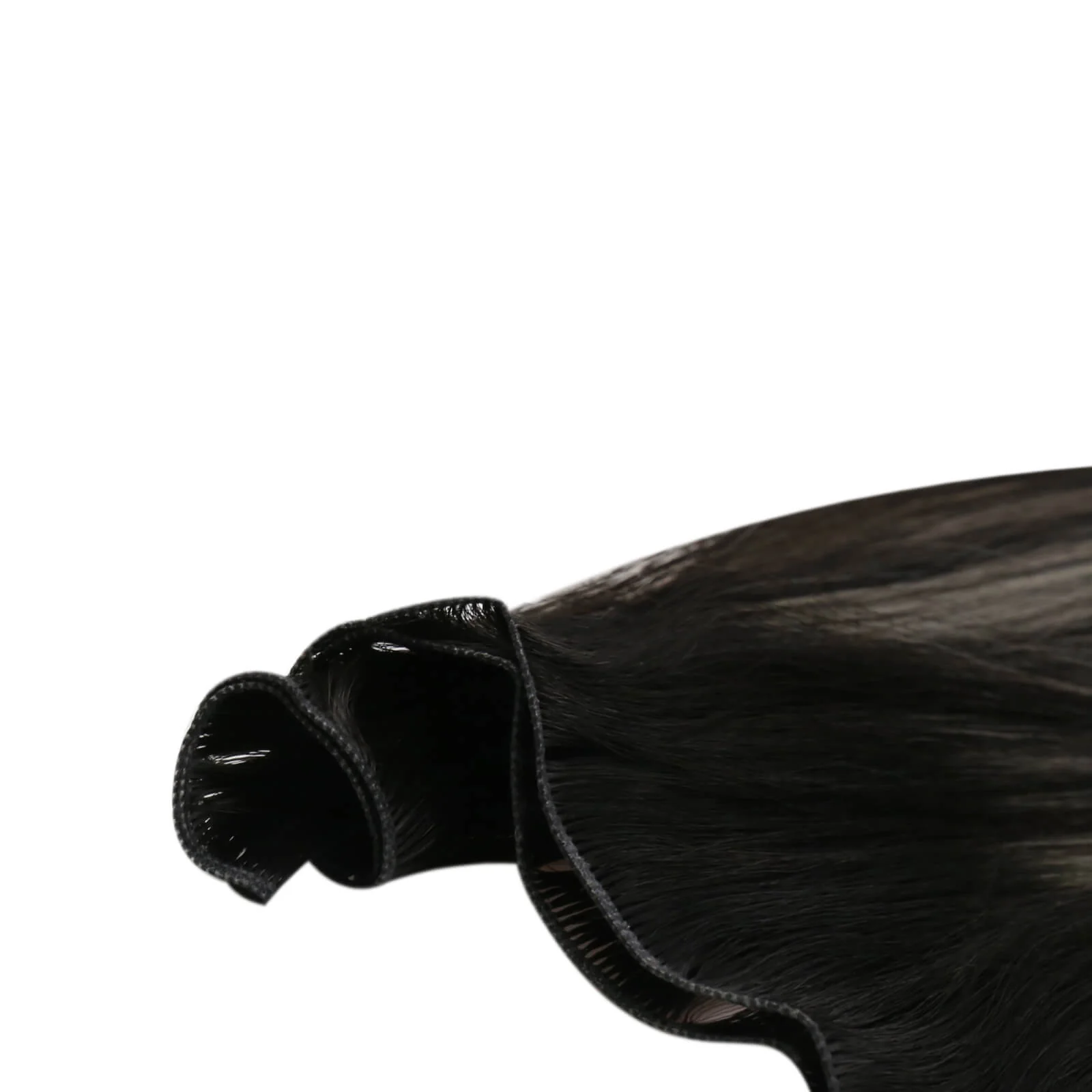 [Virgin Hair] Genius Weft Hair Extensions Balayage Human Hair #1B/S/1B - Image 5