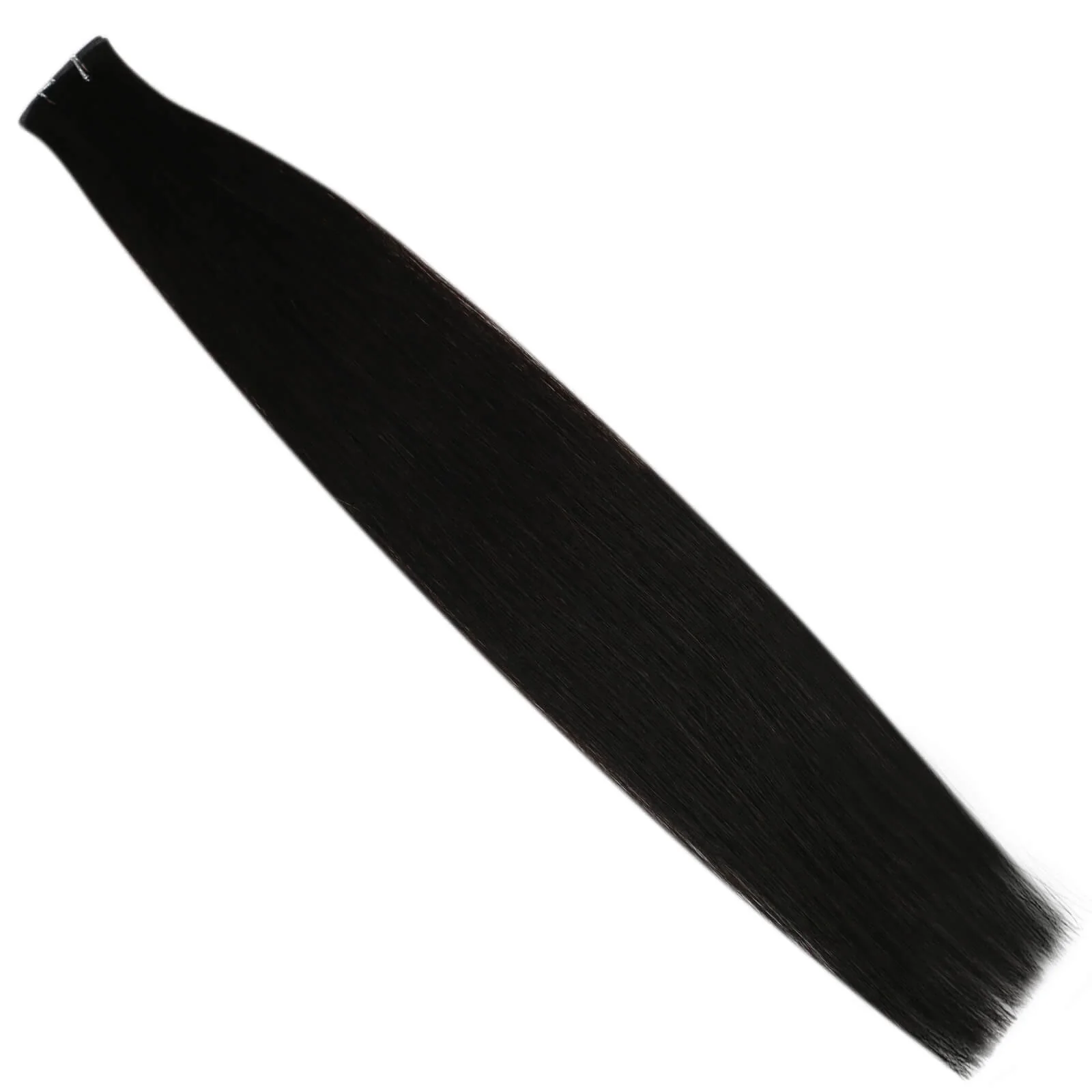 [Virgin Hair] Best Genius Weft Extensions 100% Human Hair Black #1B - Image 7