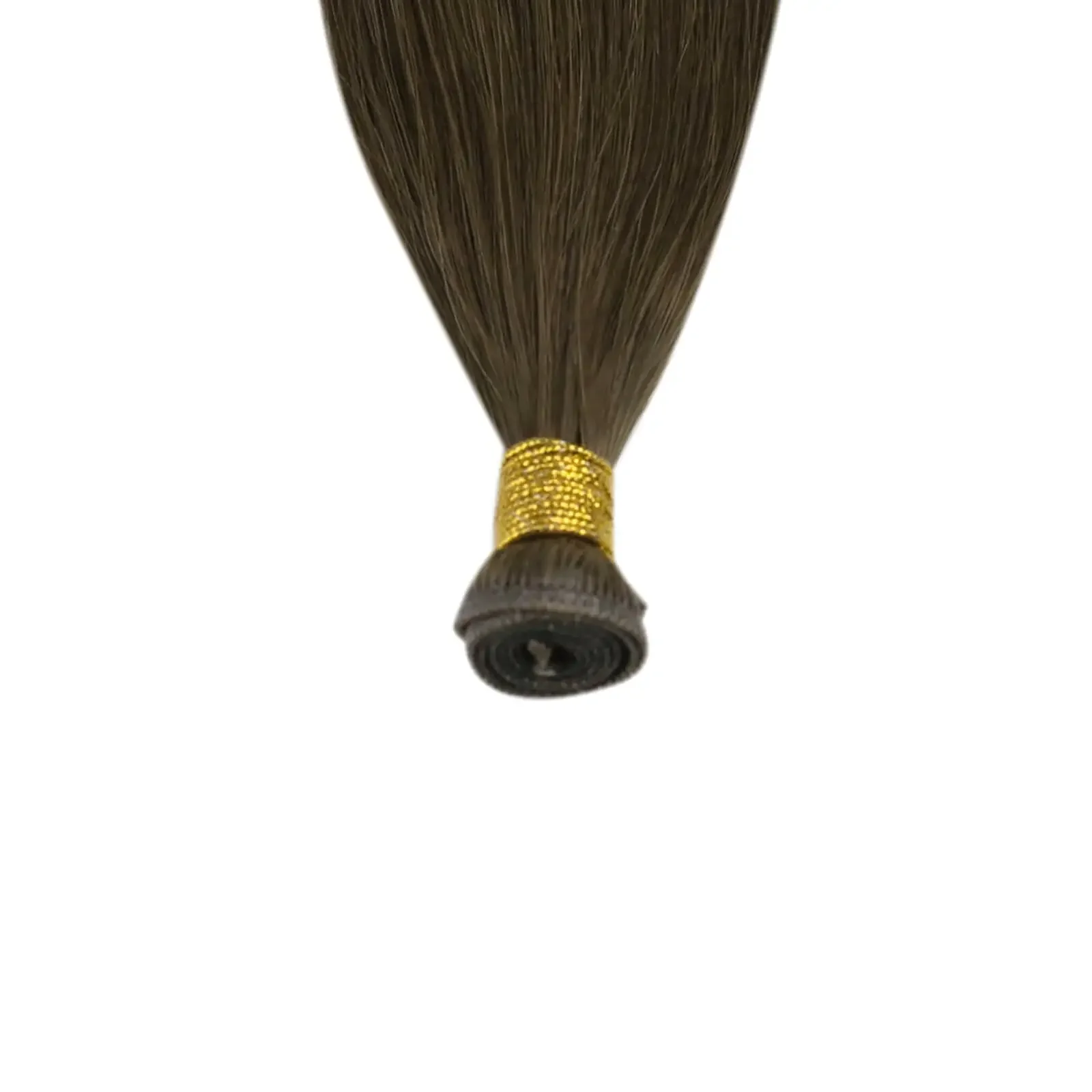 [Virgin Hair] Invisible Weft Hair Extensions Genius Weft Brown Hair #4 - Image 9