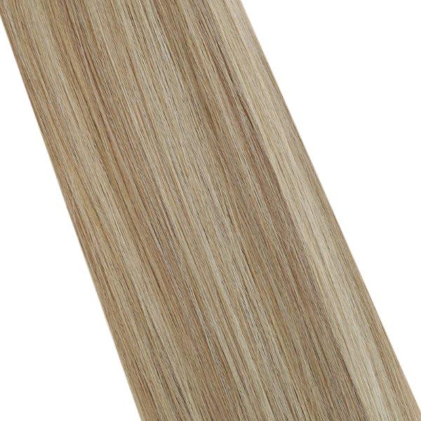 Keratin Stick I Tip Human Hair Extensions Blonde Highlights #16/22 - Image 5