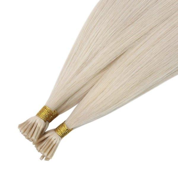 Sunny Hair Stick I Tip Virgin Human Hair Extensions White Blonde #1000 - Image 4