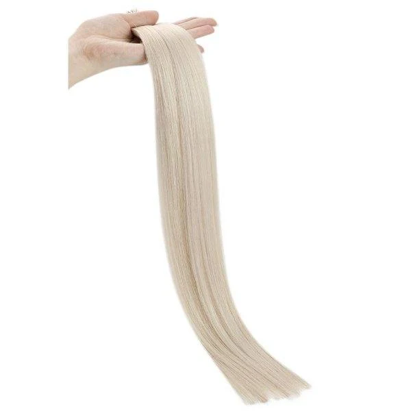 Sunny Hair Stick I Tip Virgin Human Hair Extensions White Blonde #1000 - Image 8