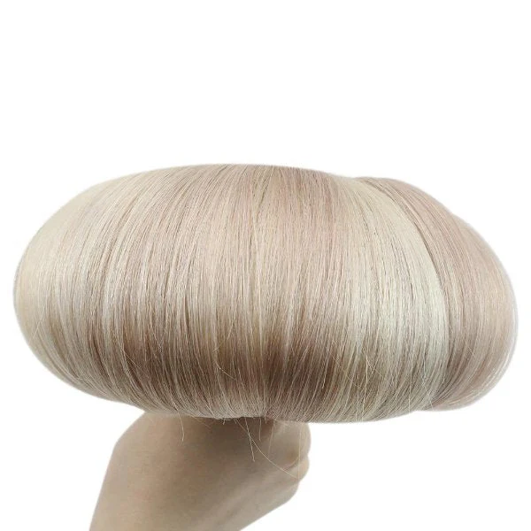 [Virgin Hair] Injected Tape in Extensions Highlights Blonde Human Hair #P18/613 - Image 10