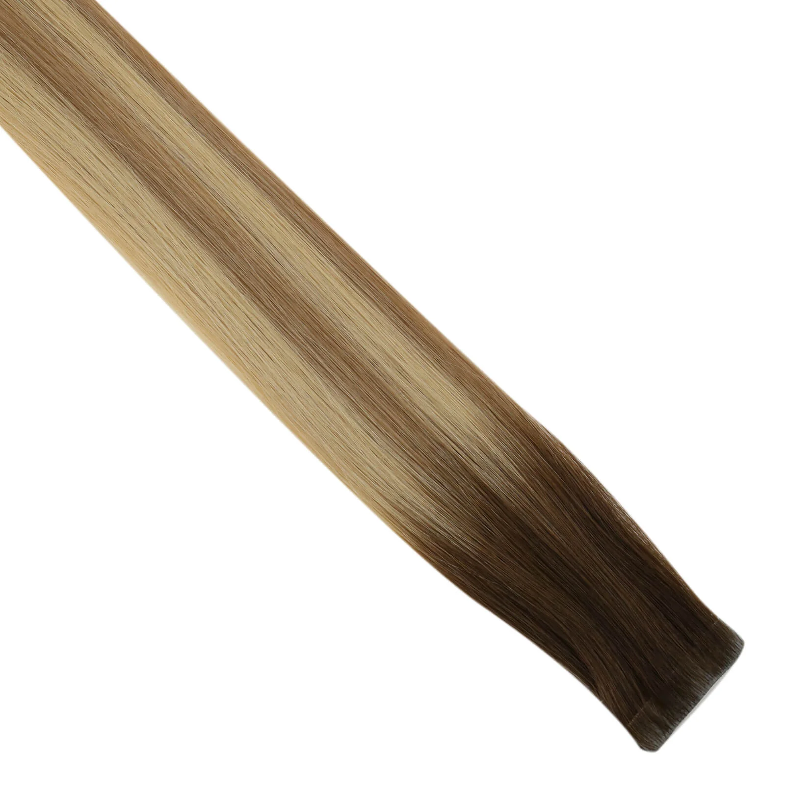 [Virgin Hair] Best Tape in Hair Extensions Seamless Injected Tape Ins Balayage #3/8/22 - Image 6