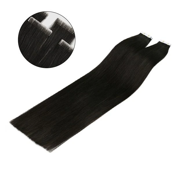 [Virgin Hair] Seamless Injected Tape in Hair Extensions High Quality Human Hair #1 - Image 7