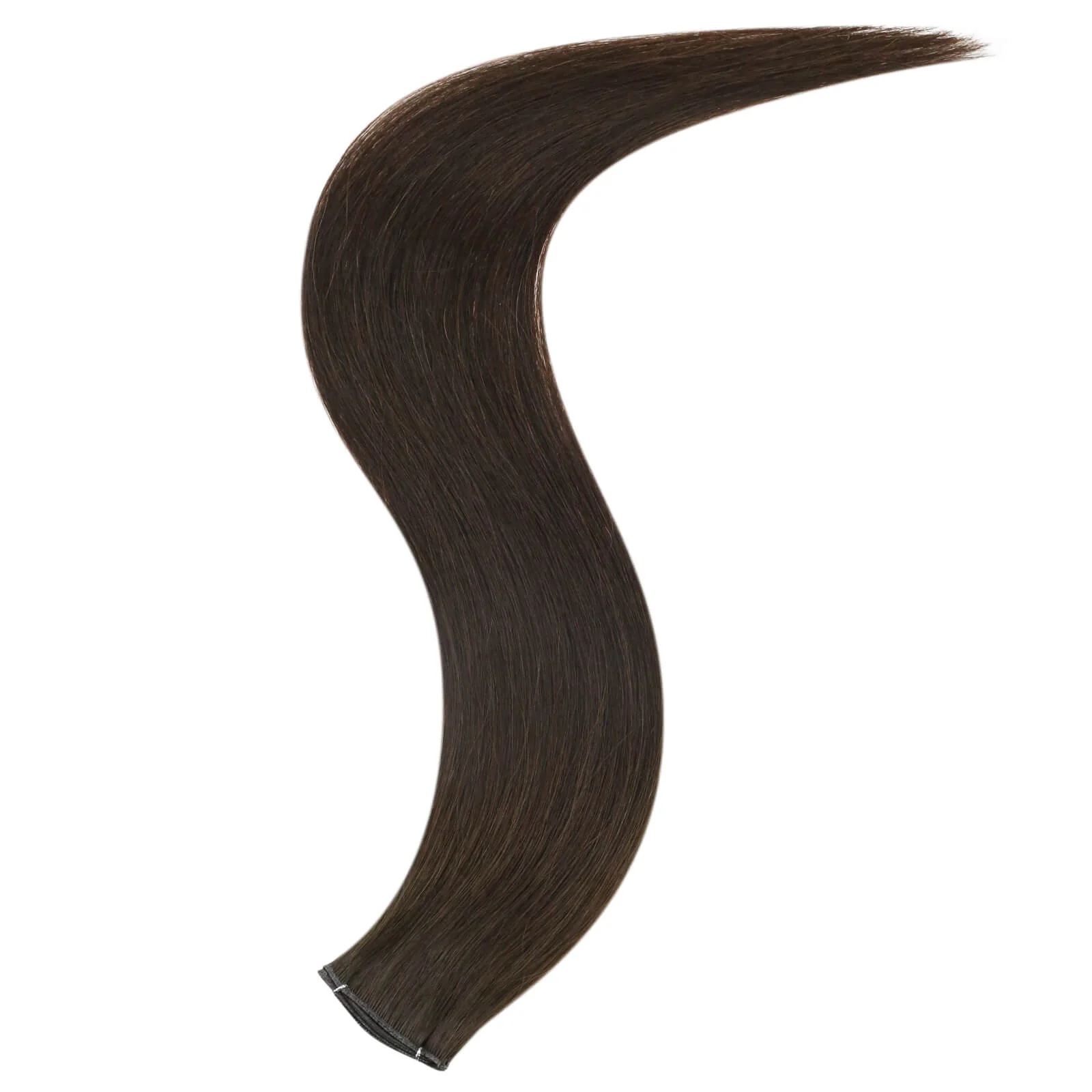 [Virgin Hair] Invisible Genius Weft Extensions 100 Human Hair Brown #2 - Image 10