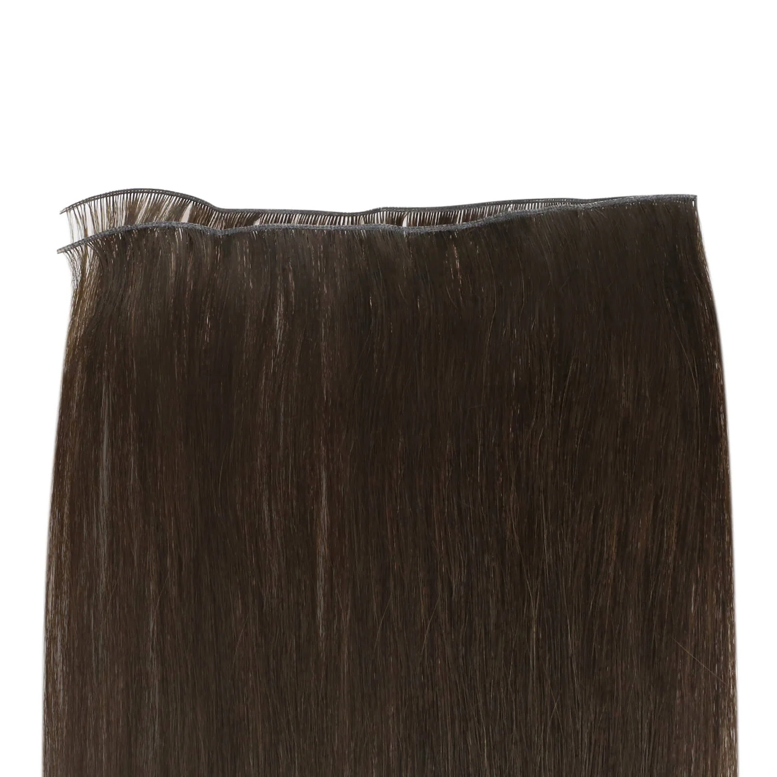 [Virgin Hair] Invisible Genius Weft Extensions 100 Human Hair Brown #2 - Image 5