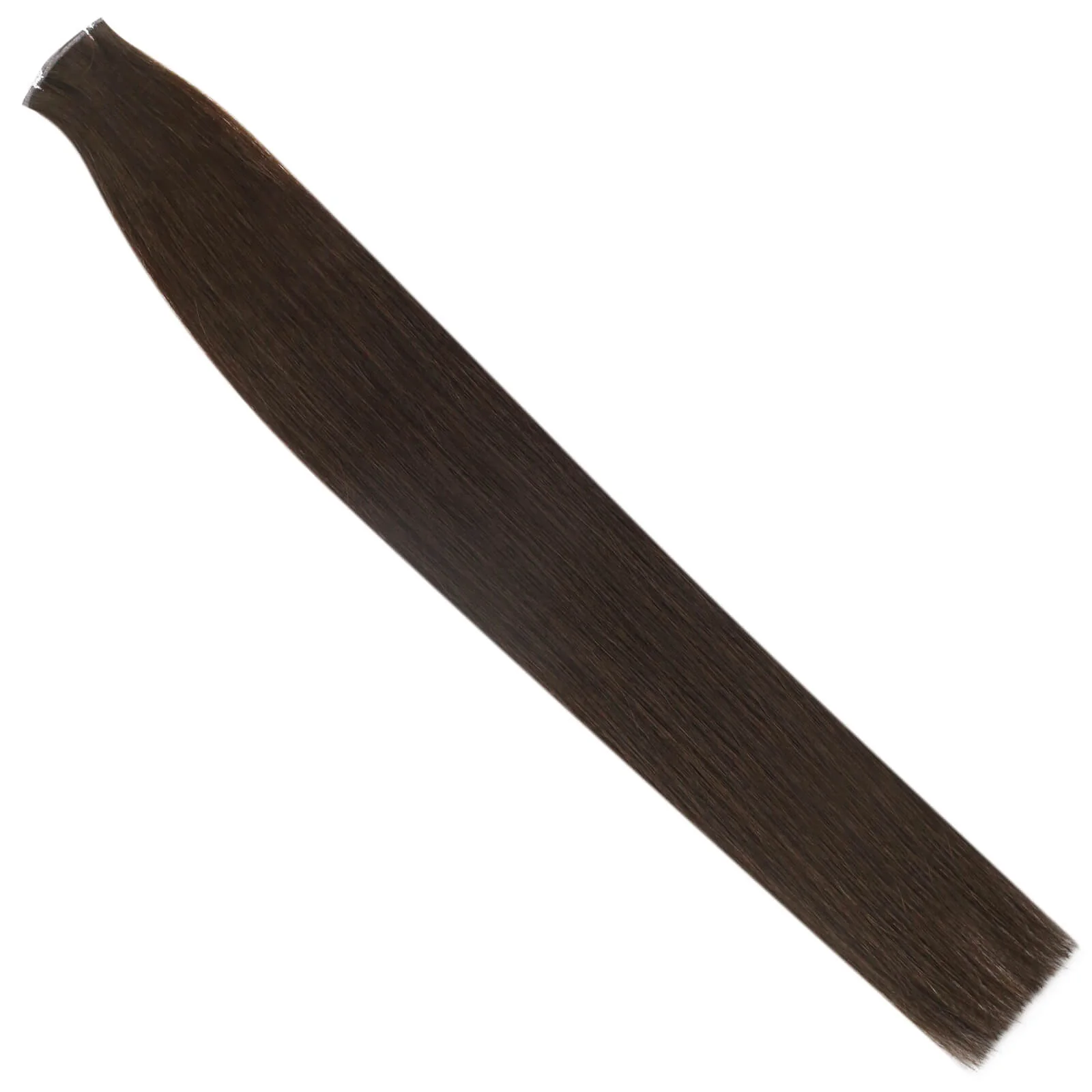 [Virgin Hair] Invisible Genius Weft Extensions 100 Human Hair Brown #2 - Image 8
