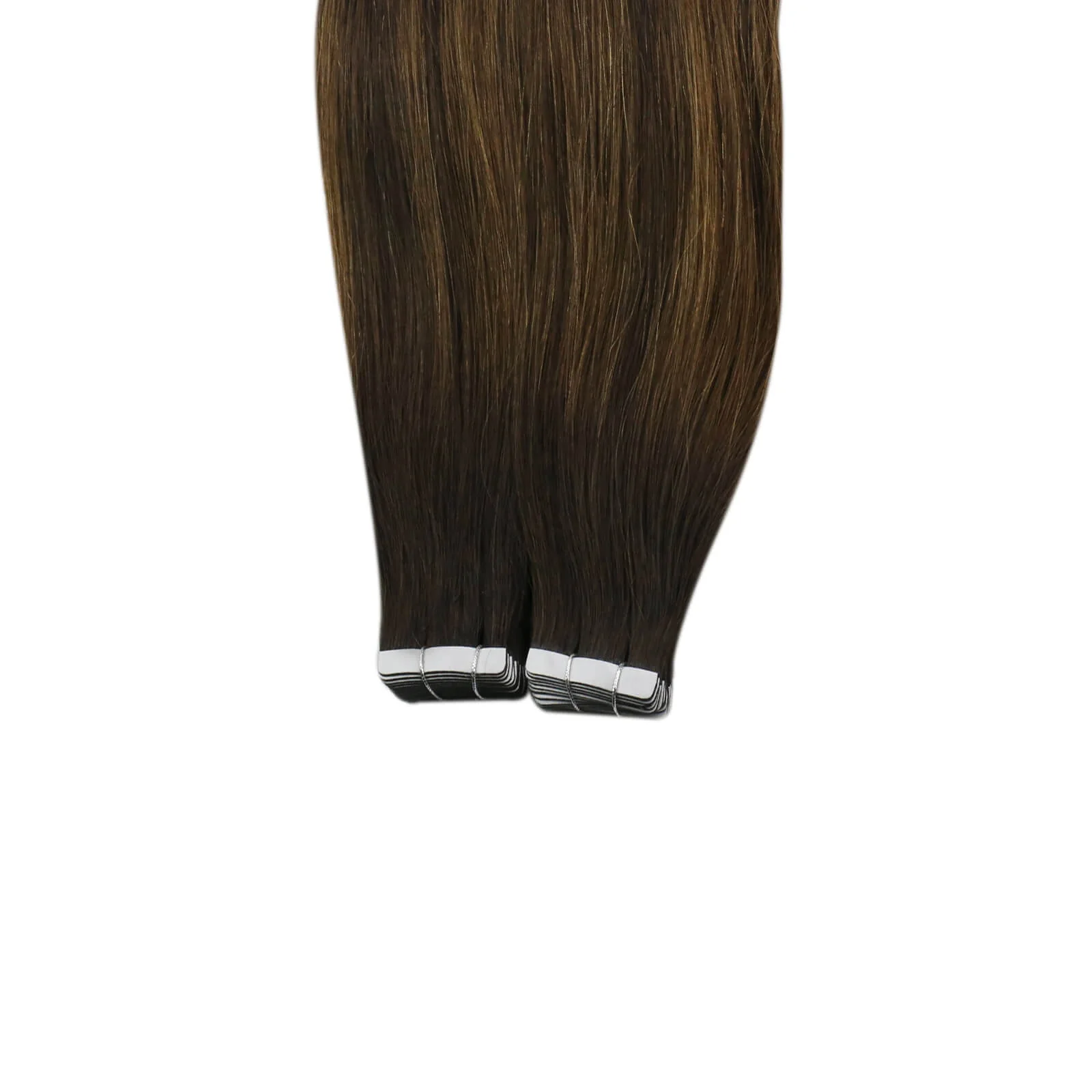 [Pre-Sale] Tape in Huamen Hair Extensions Balayage Brown Hair #2/2/6 - Image 6