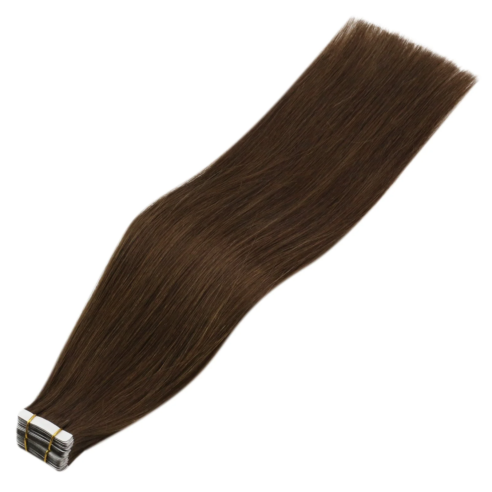 [Pre-Sale] Invisible Tape in Extensions Human Hair Dark Brown #4 - Image 3
