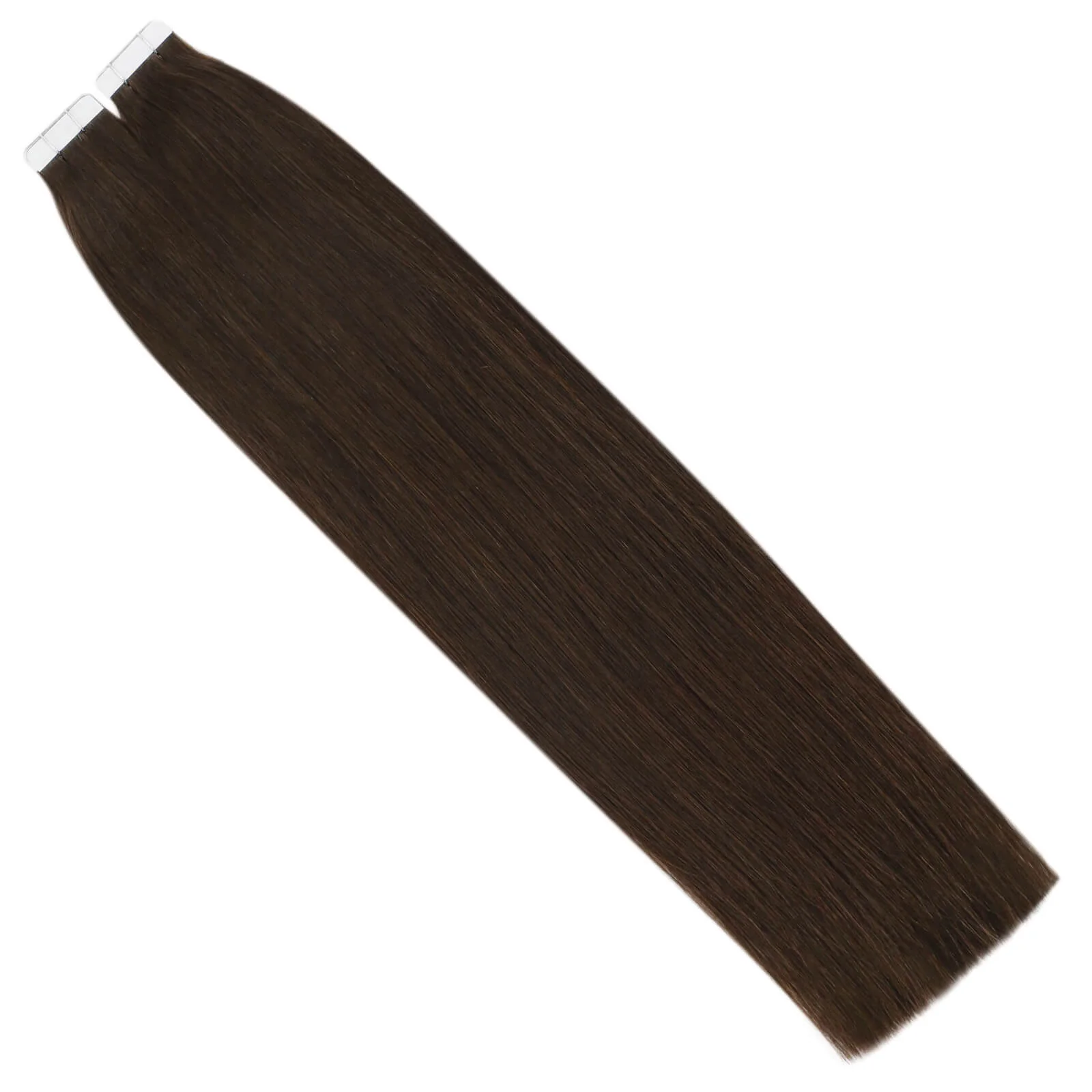 [Pre-Sale] Invisible Tape in Extensions Human Hair Dark Brown #4 - Image 5