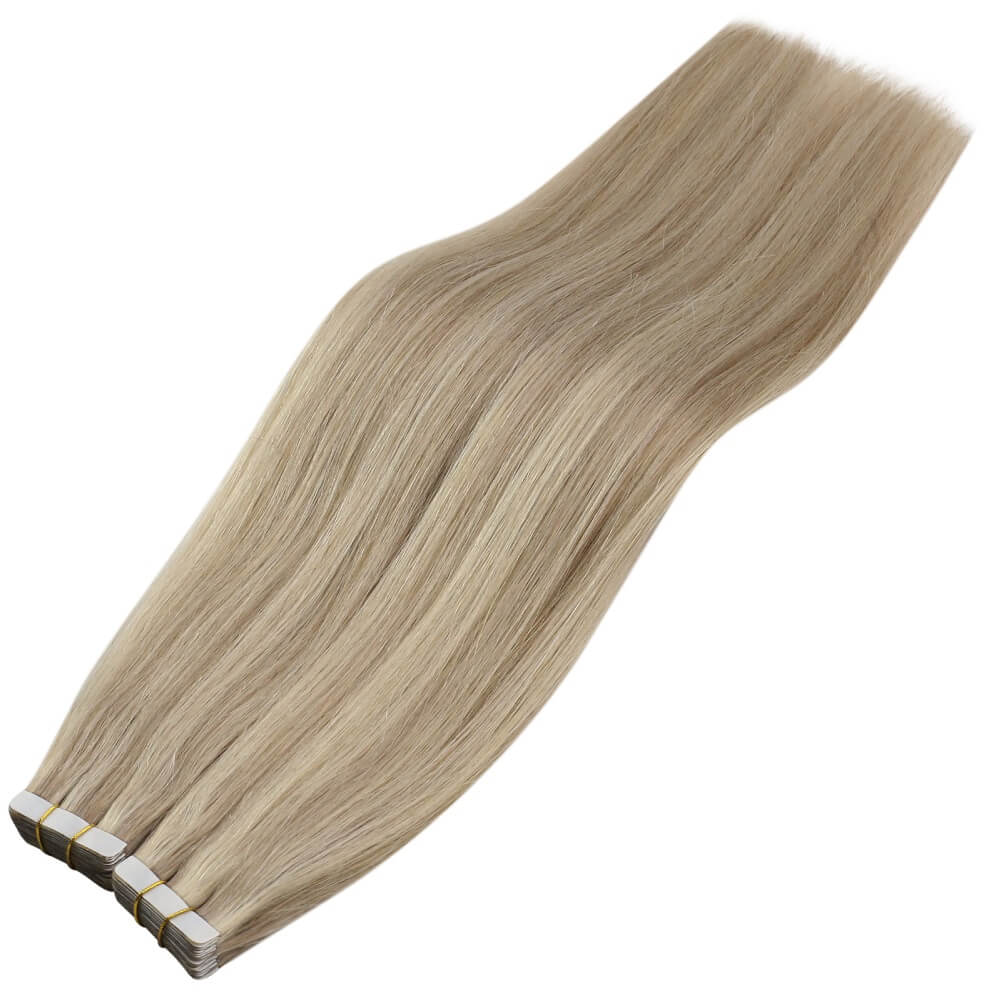 [Pre-Sale] Tape in Extensions Remy Human Hair Blonde Highlights #16/22 - Image 3