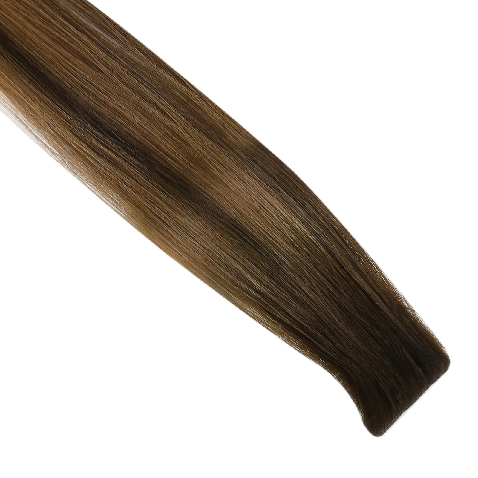 [Virgin Hair] Injected Tape in Hair Extensions Real Human Hair Balayage Color #DU - Image 7