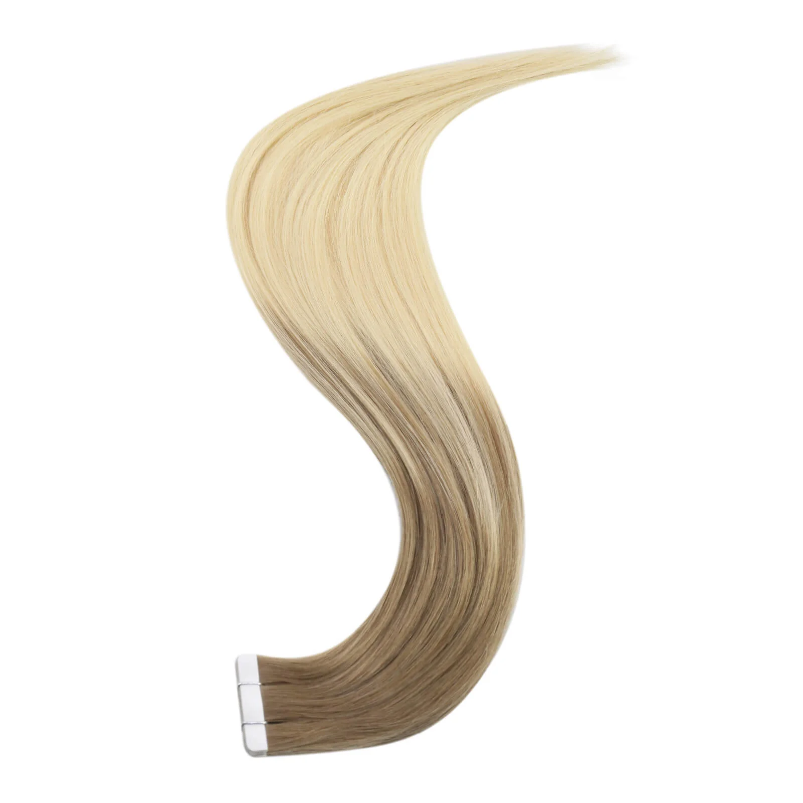 [Virgin Hair] Best Tape in Hair Extensions Real Human Hair Balayage Blonde #8/60 - Image 6