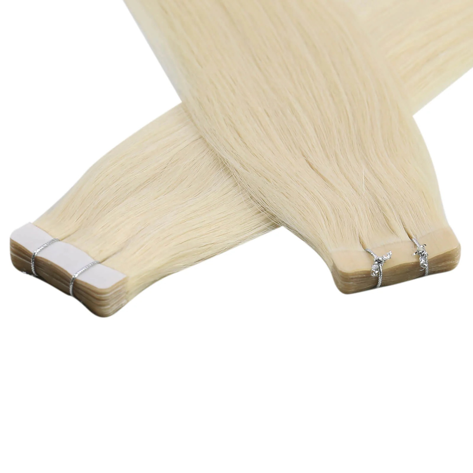 [Virgin Hair] Blonde Tape in Hair Extensions High Quality Human Hair #60 - Image 5