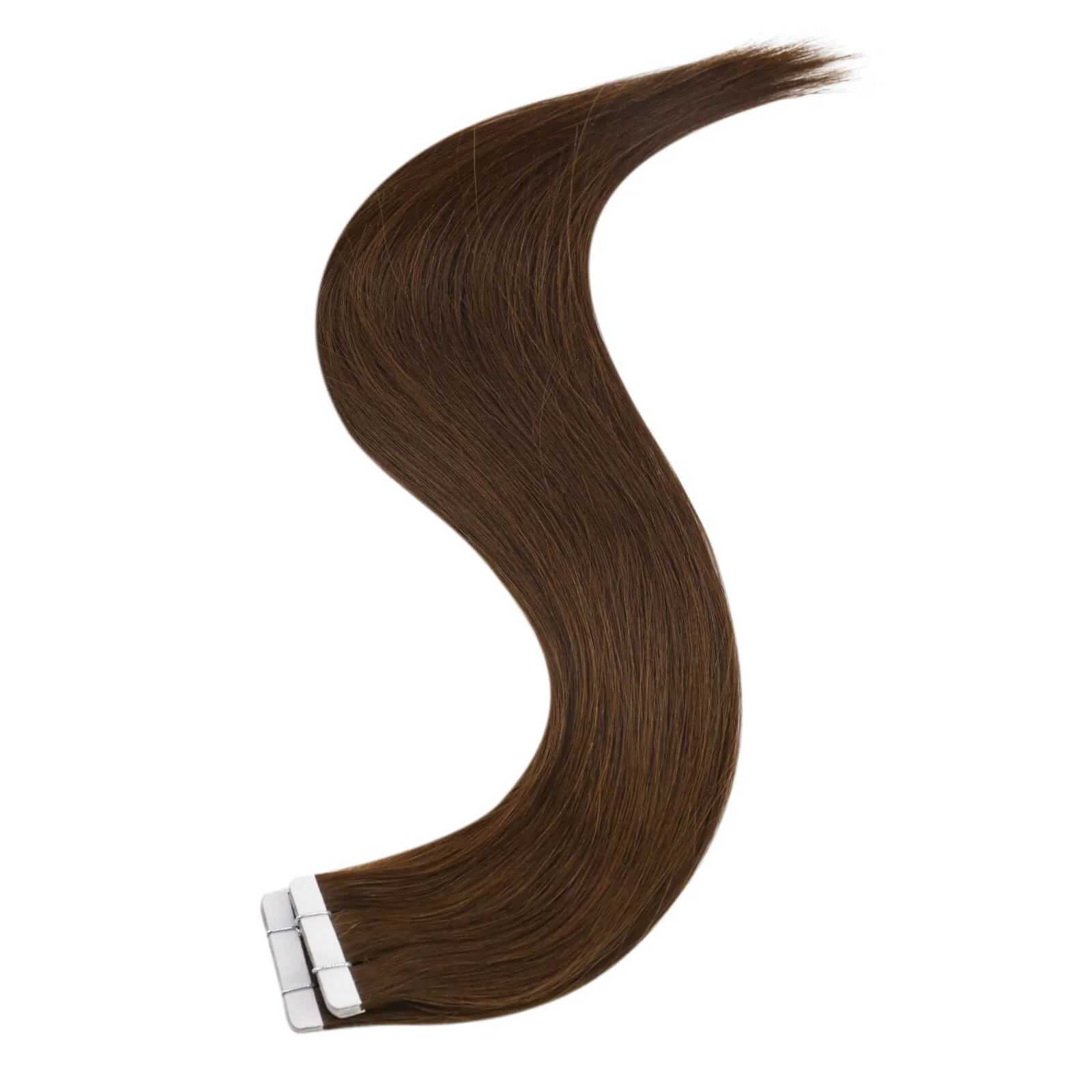 [Virgin Hair] Tape in Extensions Dark Brown Cuticle Intact Human Hair #4 - Image 6