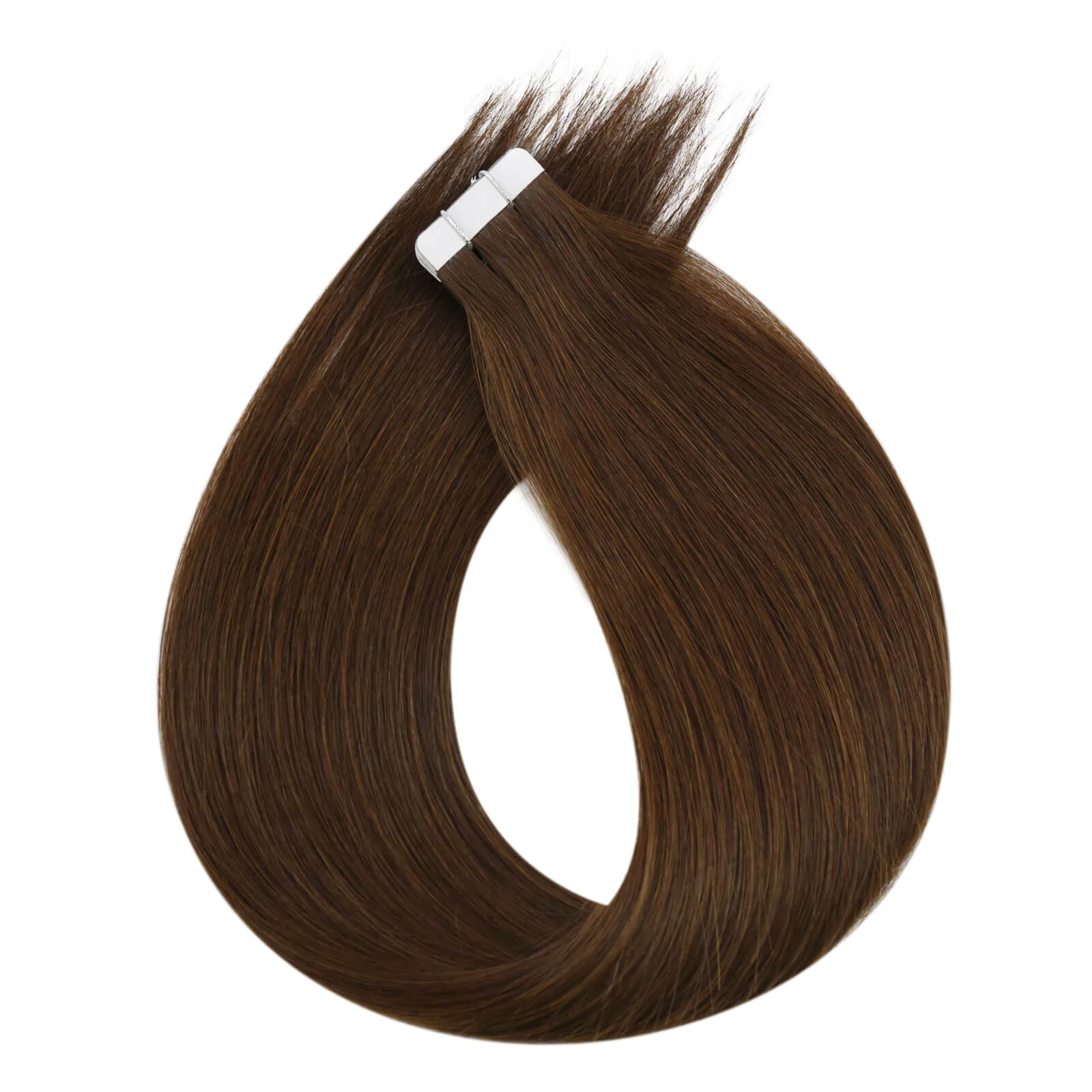 [Virgin Hair] Tape in Extensions Dark Brown Cuticle Intact Human Hair #4 - Image 9