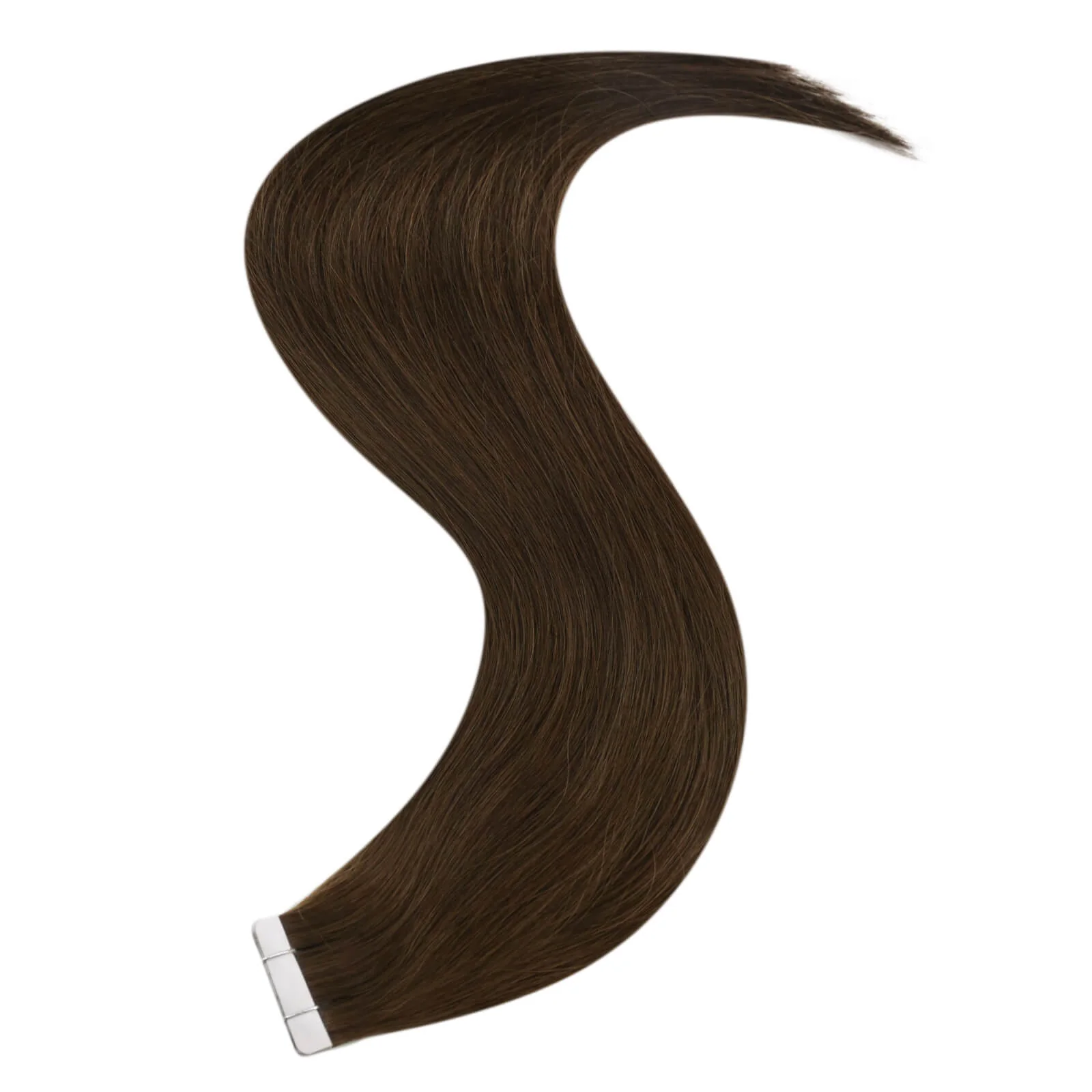 [Virgin Hair] Best Tape in Hair Extensions 100% Human Hair Darkest Brown #2 - Image 6