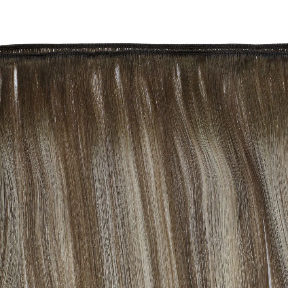[Virgin Hair] Sew in Weft Hair Extensions Balayage Human Hair #4/27/4 - Image 7