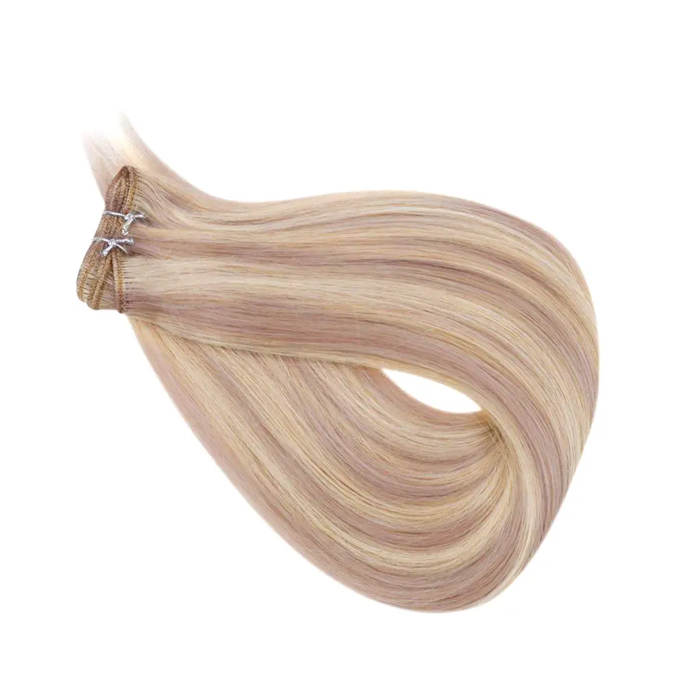 [Virgin Hair] Sew in Extensions Human Hair Highlight Blonde #P18/613 - Image 7