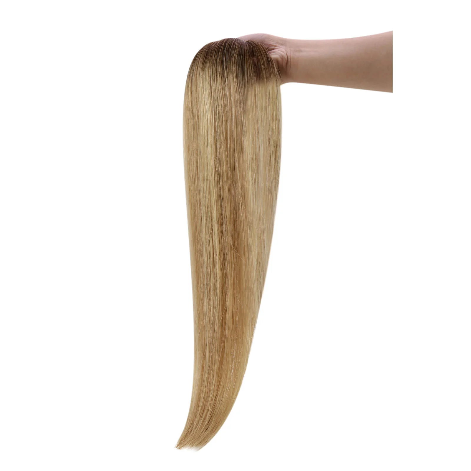 [Virgin Hair] Tape in Hair Extensions Cuticle Intact Human Hair Balayage Color #3/8/22 - Image 8